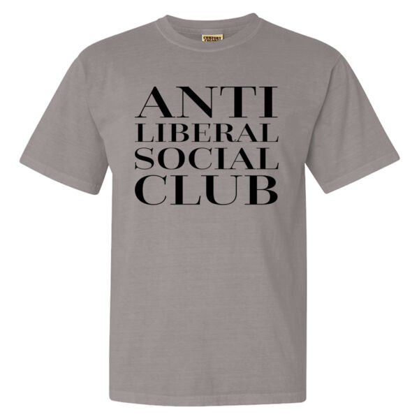Anti Liberal Social Club Garment-Dyed Tee - Unisex Thumbnail