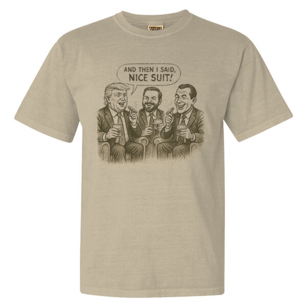 Nice Suit Gym Garment-Dyed Tee - Unisex Thumbnail